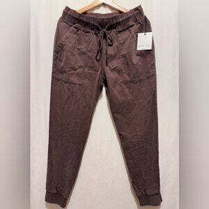 Bella Dahl Men's Brown Jogger Pants